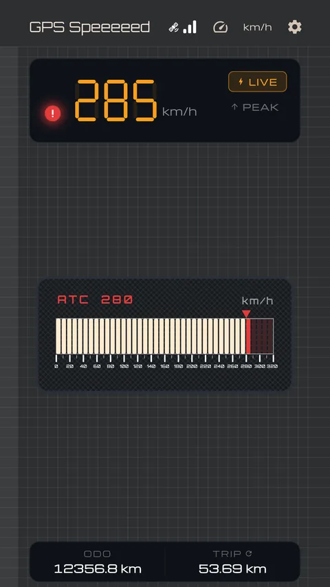 Shinkansen ATC indicator