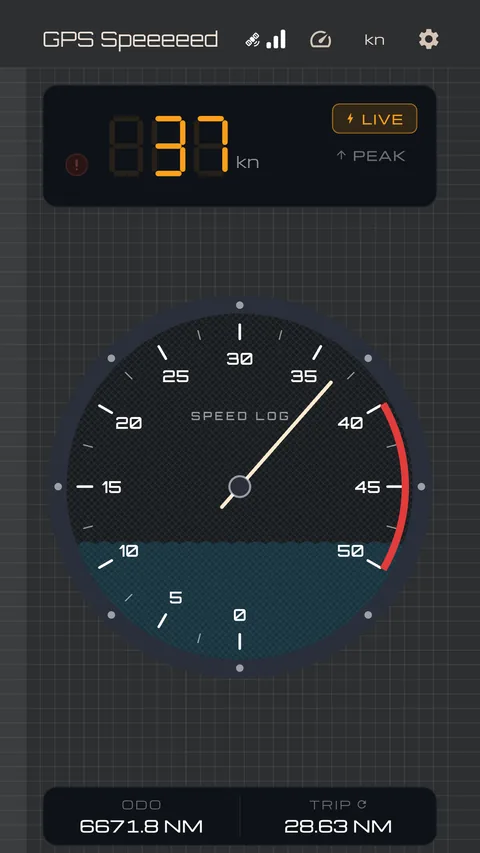 Marine (speed log)